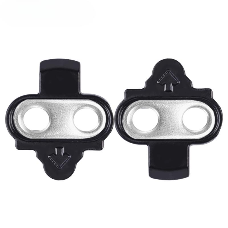 Mountain Bike Pedal Shoes Adapter Cleats Bike Shoes Pedals Cleats Set Bike Shoes Cleats Locking Plate Accessory