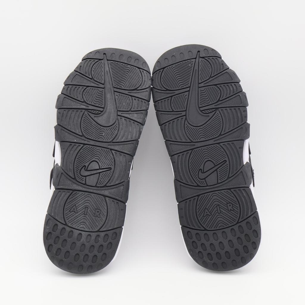 FJ2707-001 Nike Air More Uptempo Шлепанцы Черный Прозрачный Белый (Мужской)