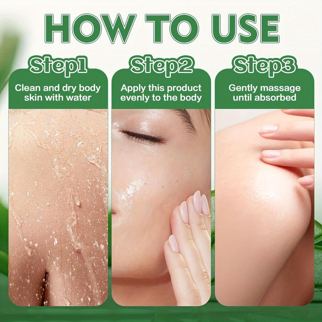 Aloe Vera Gel, Moisturizing Cream, High Purity Aloe, Soothing, Calming, Cooling, After Sun Repair, For Family Use-200g