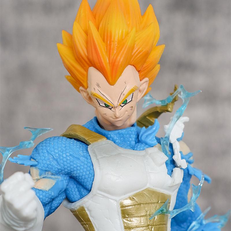 23 см Аниме Dragon Ball Z Супер Сайян Веджета ПВХ Фигурки Действия Статуя Битвы Коллекционная Модель Игрушки для Детей Кукла Подарки