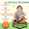 Sensory Spinning Chair for Kids, for Coordination, Balance, Orange