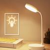 Led Desk Lamp 3 Levels Dimmable Usb Rechargeable Battery Powered Portable Touch Table Light Eye Protection For Bedroom Bedside