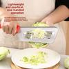 Кухонный нож для нарезки капусты из нержавеющей стали, овощерезка, фрукторезка, шинковка, терка, прочный, с двойными лезвиями, овощерезка