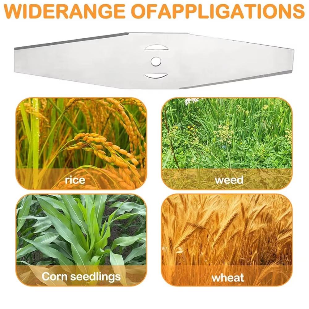 Metal Grass Trimmer Brush Cutter Head Metal Blade Garden For Lawn Mower Strimmer Home Garden Power Tool Parts