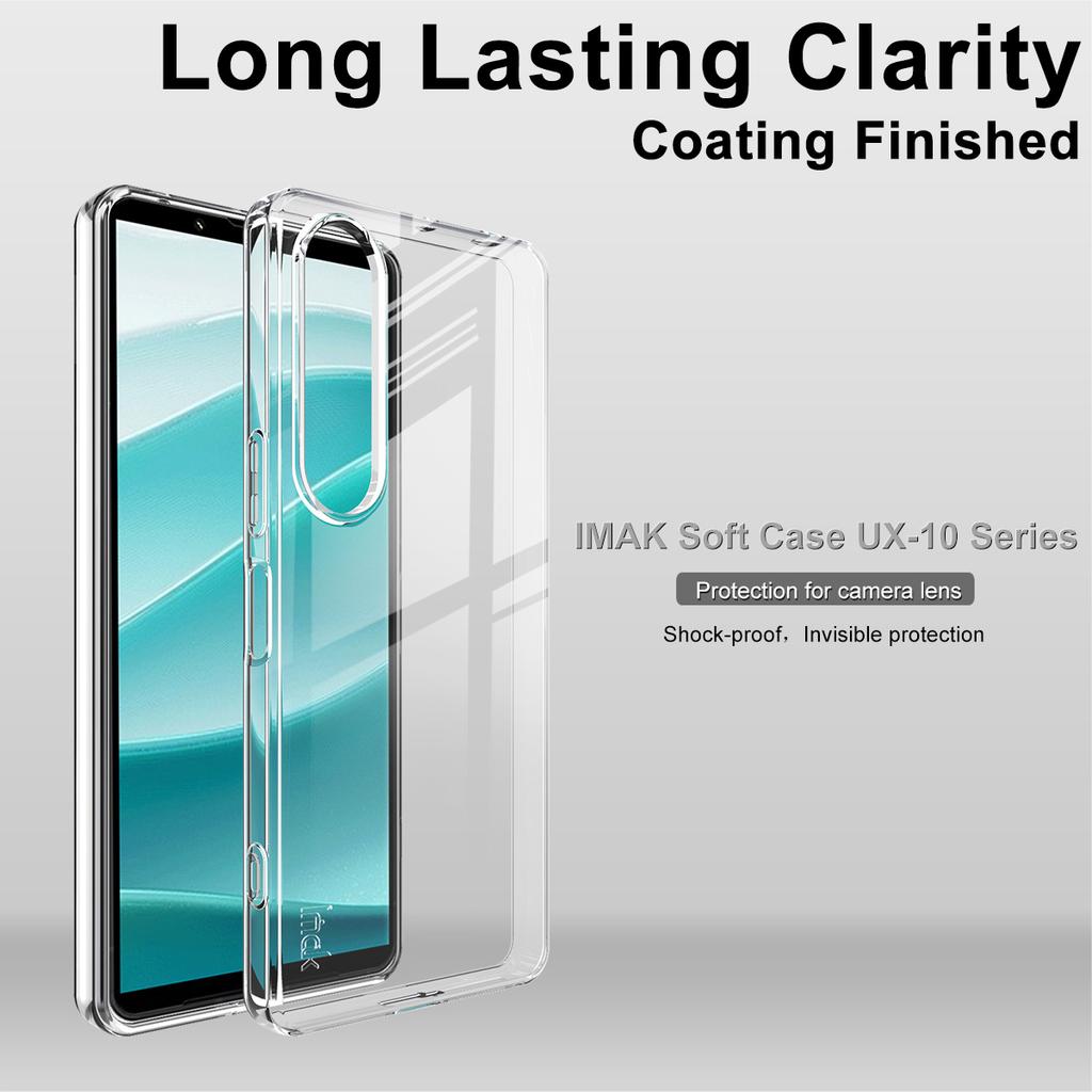 Для Sony Xperia 1 VII Чехол для телефона IMAK Soft Slim Case серии UX-10