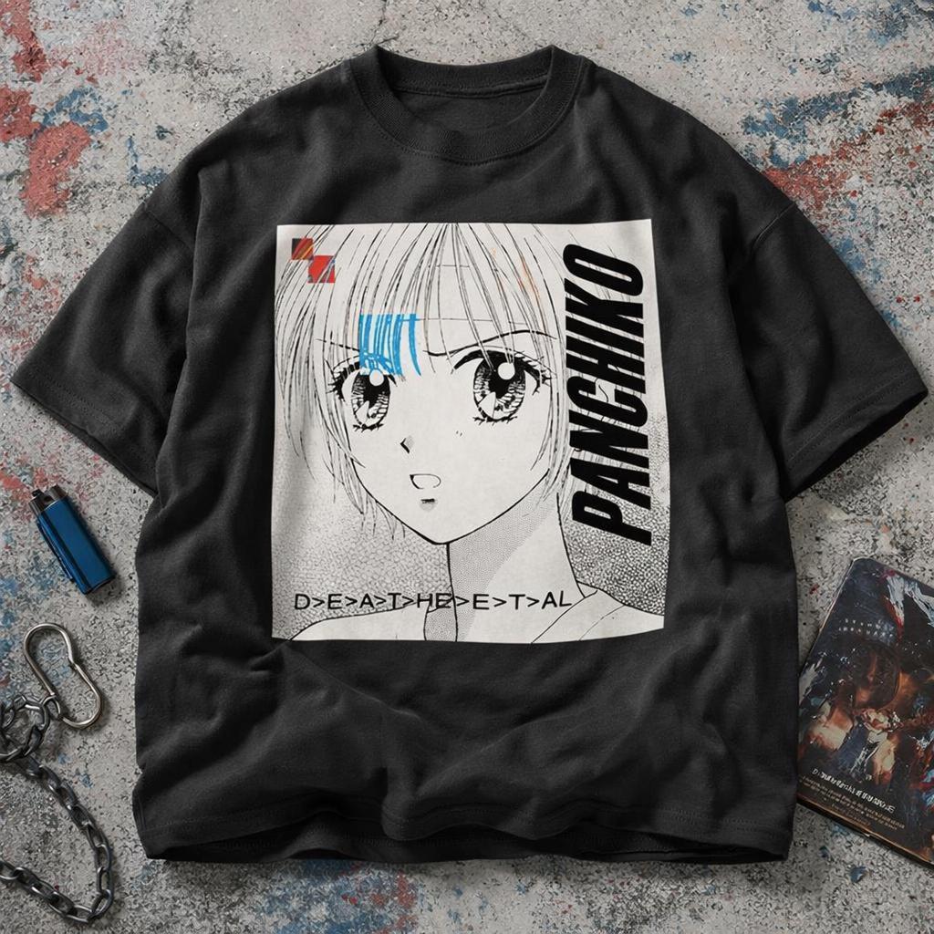 Футболка Panchiko DEATHMETAL | Винтажная футболка в стиле гранж