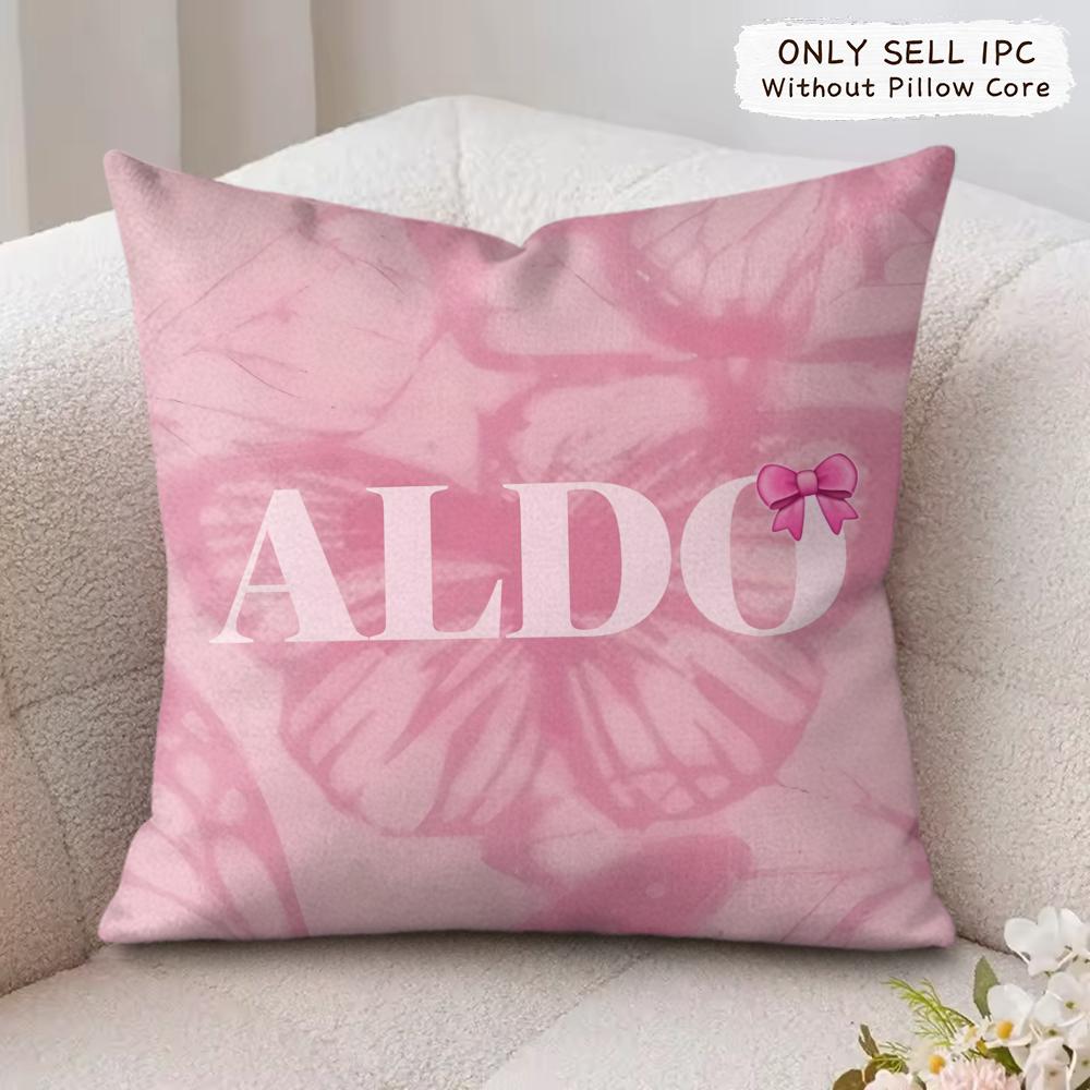 Classic AAldo Cushion Cover Soft Plush Fabric DoubleSided Printed Cushion Covers for All Seasons Modern HomeDecor Gift