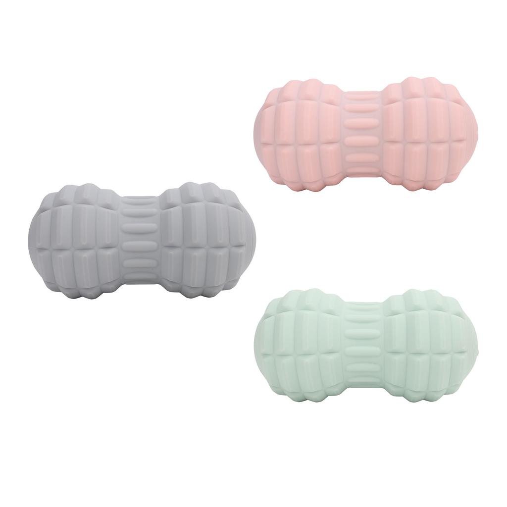 Peanut Massage Ball TPE 4 Vibrating Speeds Electric Deep Tissue Trigger Point Massager Roller for Ba