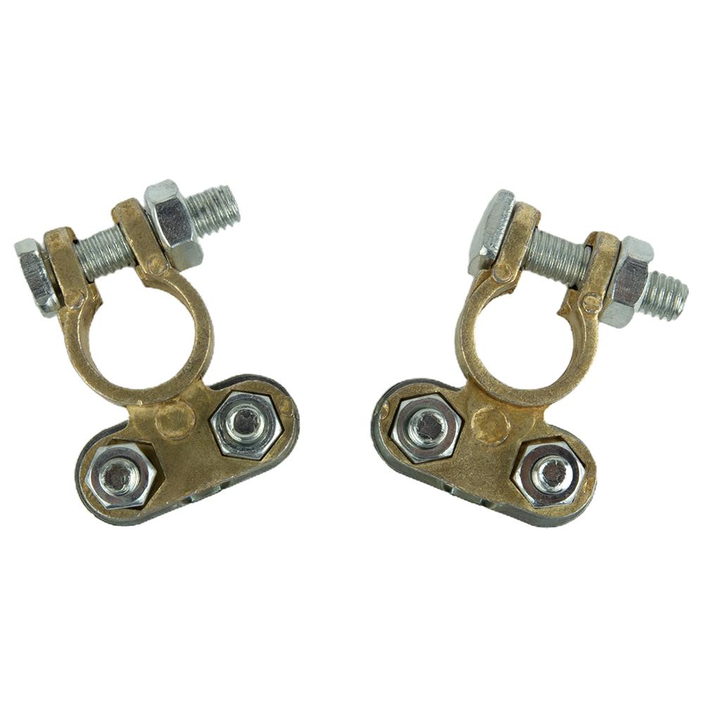 Battery Terminals Van 21mm Head Width Brass/Aluminium
