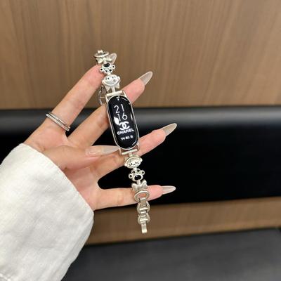 Совместимый металлический браслет для Xiaomi Band 9/8pro и ремешок FIT4 Huawei GT5432, Redmi Music Kitten