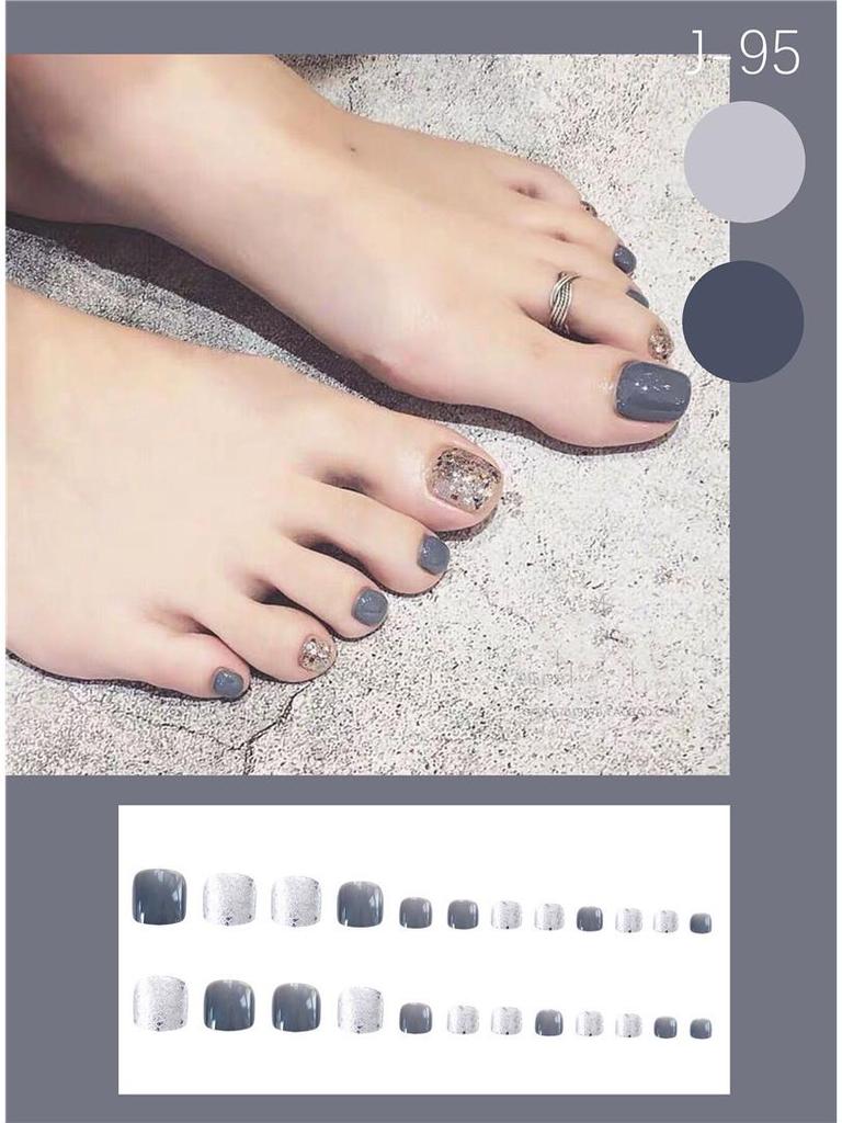 Press-On Toenail Art: Finished Nail Pieces and Wearable Patches