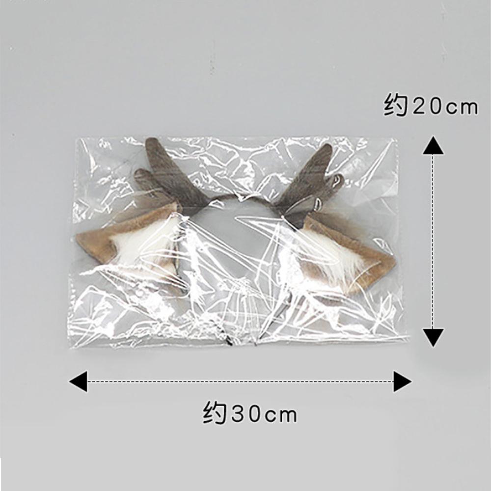 Милая плюшевая повязка на голову с рогами для Рождества, уши оленя, аксессуары ручной работы, реквизит для косплея на комикс-выставку, украшение для рождественской вечеринки