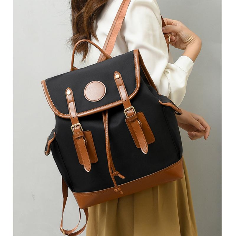 Oxford Waterproof Women Backpack Travel Bag Large Capacity Bag Fashion Patchwork Female Backpack