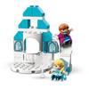 LEGO Duplo Frozen Ice Castle Рождественский подарок Рождество 10899 Игрушечный блок Подарок для младенцев Кукла Замок для младенцев Кукла для мальчиков и девочек от 2 лет и старше Светящаяся!