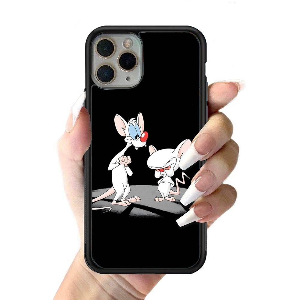 Чехол для телефона Розовый и Мозг Силиконовый PC+TPU Для iPhone 11 12 13 14 15 16 Plus Pro Max Чехол