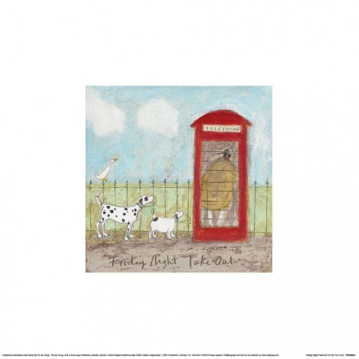 Sam Toft Friday Night Takeout Poster