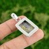 Daughters Day Deal Sterling Silver Rhyolite Gemstone Bezel Boho Pendant Jewelry