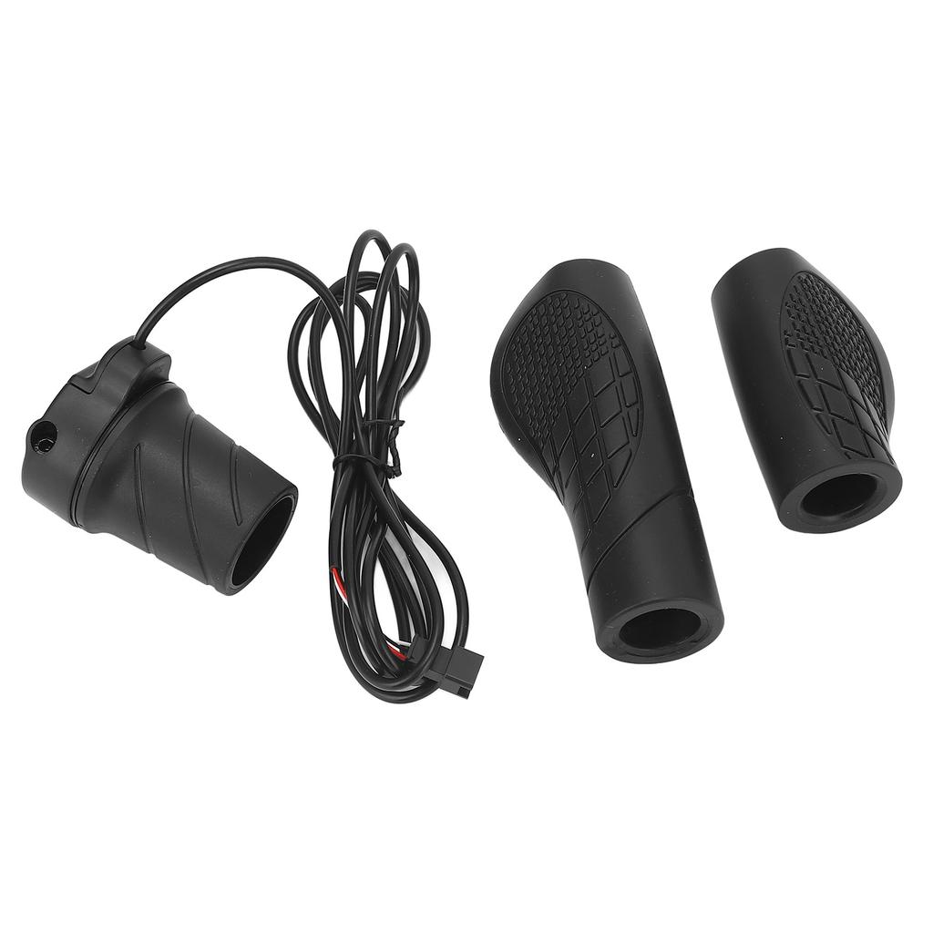 192X Электрический велосипед Полуповоротный дроссель Предотвращает скольжение Резиновый Универсальный Электрический велосипед Полуповоротный