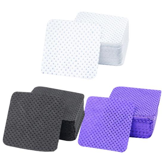 Салфетки для снятия лака с ногтей, подушечки для чистки ногтей, нетканые подушечки для ногтей для женщин, салон красоты для девочек