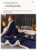 New A/B Style Baby Velvet Quilted Warm Lambswool Blanket - Thickened for Autumn/Winter