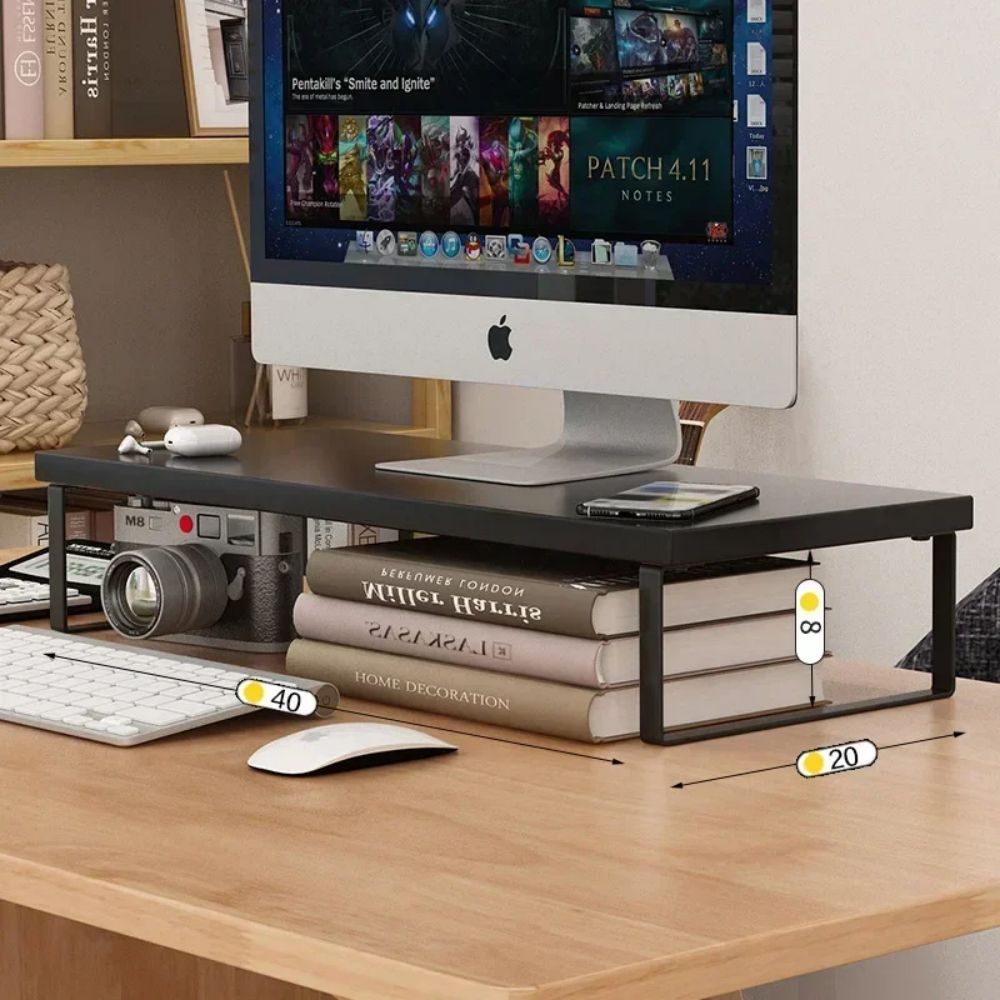 Компьютерный монитор Подставка для монитора Подставка для хранения в домашнем офисе Компьютерный стол Креативная стойка для хранения Офисные принадлежности для хранения