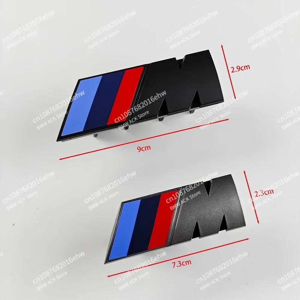 MAKKG1 New 2025 For BMW M Logo X1 X2 X3 X4 X5 X6 F48 G01 E84 E83 F39 F10 F30 G11 G07 G86 G80 G60 E60 E46 3D Car Front Grille Badge Embl