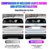 Black Silver ABS 4 Ring Car Hood Bonnet Front Grill Trunk Rear Emblem Logo Badge Sticker For new A3 A4 A5 A6 A7 TT Q2 Q3 Q5 Q8