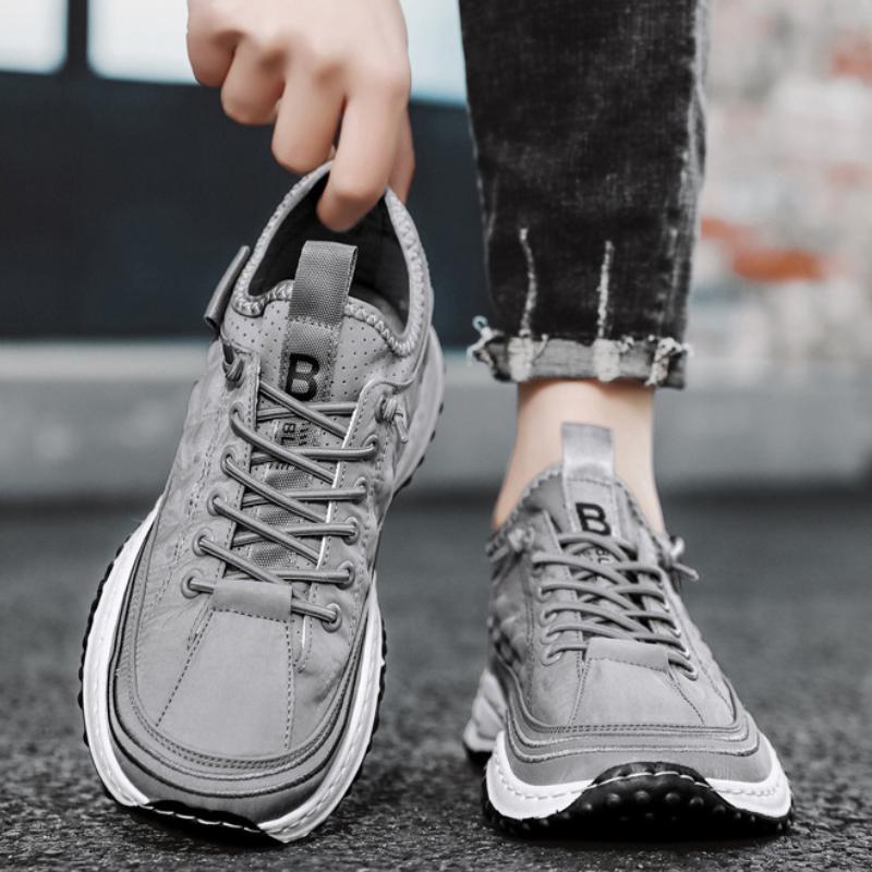 Модные мужские вулканизированные туфли на плоской подошве, нескользящие, износостойкие, дышащие, классические, модные, повседневные туфли, брендовая обувь для мужчин