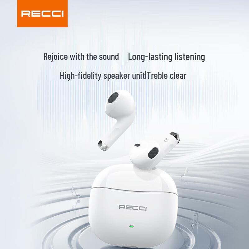Беспроводные Bluetooth-наушники Recci REP-W81 с длительным временем работы