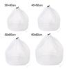 Durable 4 Sizes Nylon Laundry Wash Bag Drawstring Storage Pouch Bag Laundry Care