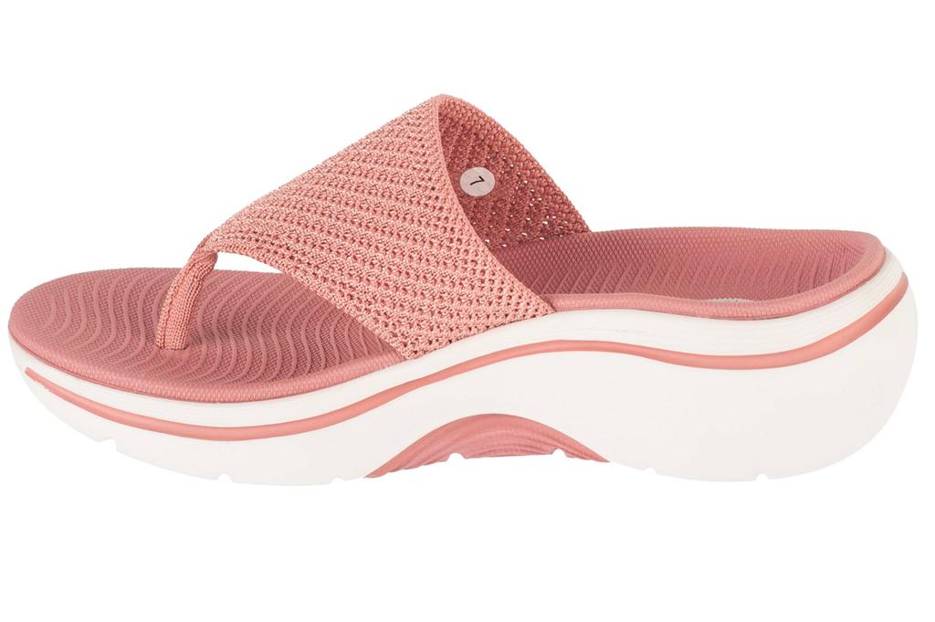 Skechers Сандалии Go Walk Arch Fit 2.0 - Carrie, Женские розовые шлепанцы