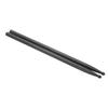 PATIKIL Drumsticks Carbon Fiber Drumsticks 5A Black Adult Drum Instrument Percussion Instrument 1 Pair Non-Slip
