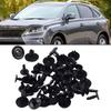 25pcs Plastic Push Clips Car Hood Engine Under Cover For LEXUS ES300 ES350 For RAV4 Car Accessories