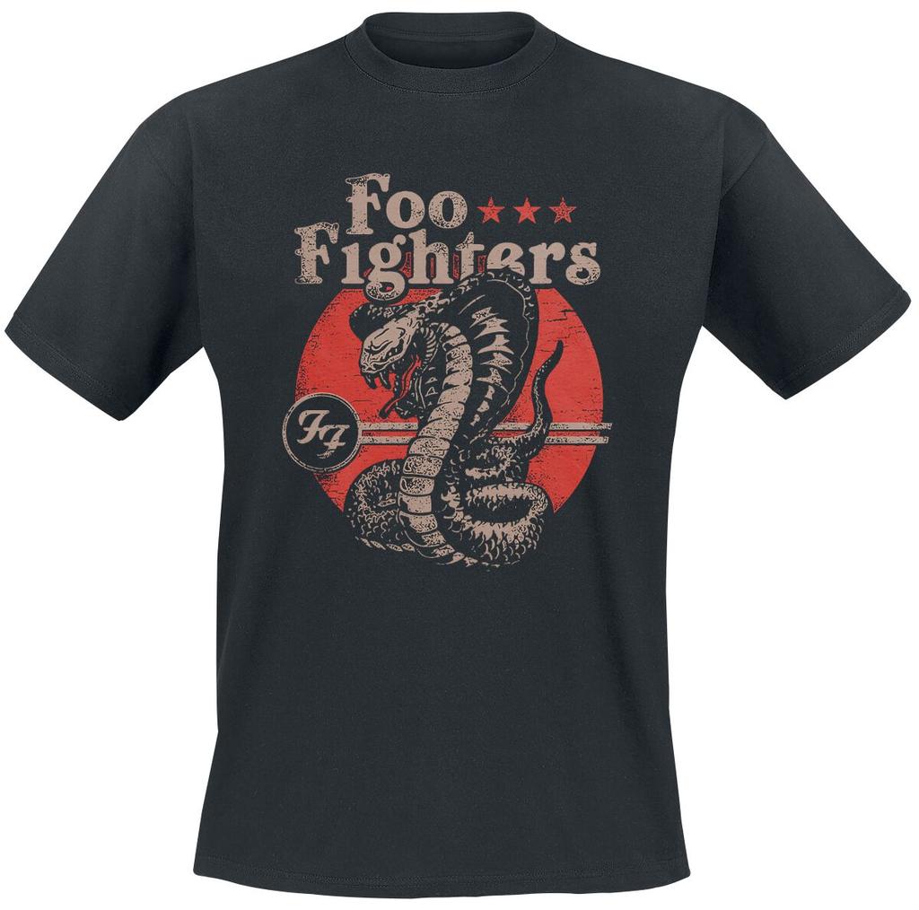 Y2k Foo Fighters Хлопковая футболка группы Унисекс Летняя с коротким рукавом Модный бренд Футболка Роскошная Повседневная Винтаж