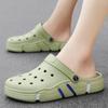 Hole Shoes Men'S Thick-Soled Non-Slip Beach Sandals Outer Wear Breathable Casual Durable Slippers Men
