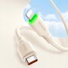 Mcdodo Charger Usb-C Lightning Fast Charging Cable For Iphone 1M Led Beige
