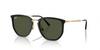 Солнцезащитные очки 0RB4451 BLACK GREEN 63063153 Поляризационные [Ray-Ban] (Черный/Зеленый)