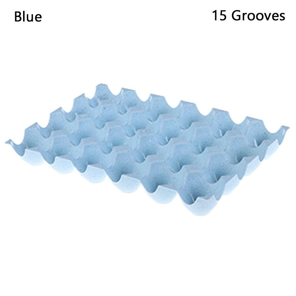 Ящик для хранения яиц большой емкости, диспенсер для яиц с 24/15 канавками для кухни, модный контейнер для яиц