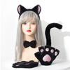 Косплей аниме выставка перчатки кошачьи лапки ободок кошачьи ушки хвост костюм