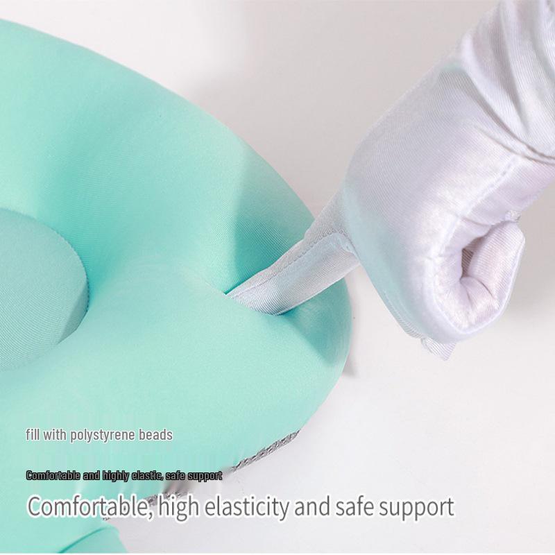 Противоскользящий коврик для ванны с подголовником для комфортного купания