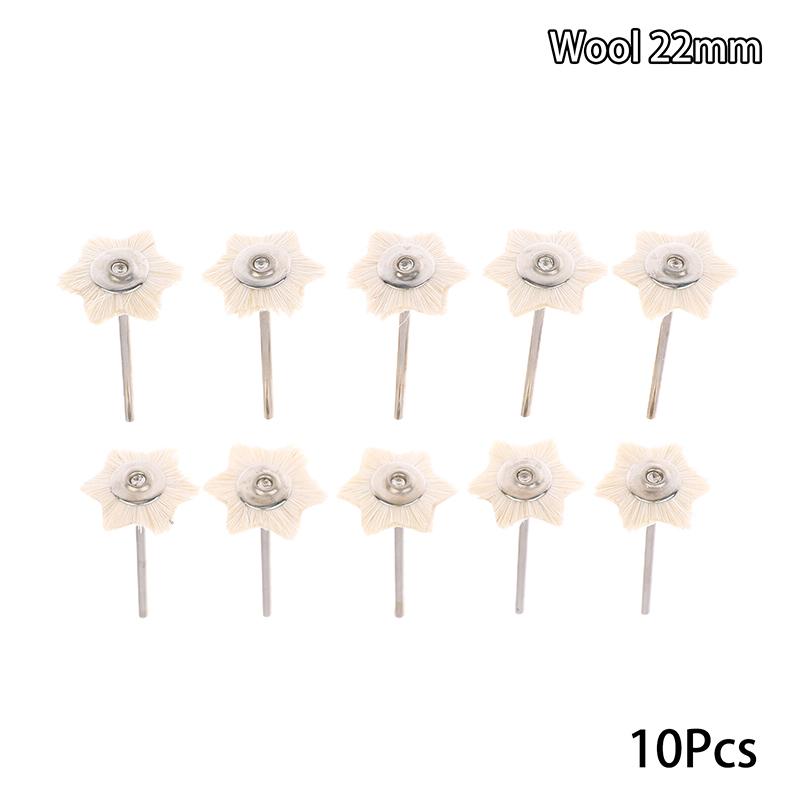 10 шт. Стоматологические высококачественные полировальные колеса-щетки для полировки, Стоматологическое лабораторное оборудование, Материалы и принадлежности