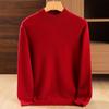 Men's Half Turtleneck Thickened Cashmere Sweater Qinghe Cashmere 30% Cashmere 70% Wool Men's Autumn and Winter Cashmere Soft and Warm