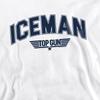 Top Gun Унисекс Свитшот Варсити Iceman для взрослых