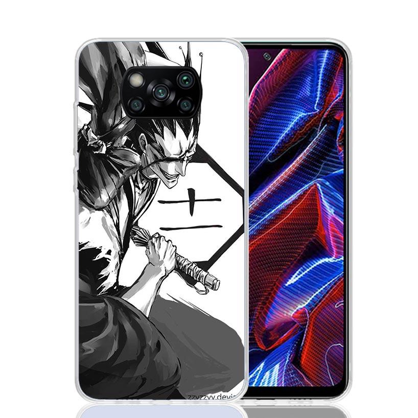 Ichigo Kenpachi Bleach Anime Phone Case For Xiaomi Poco F7 Ultra X7 X6 Pro X5 Redmi 15 15C 13 13C 12 12C 10 10A 10C 9 9A 9C 9T S
