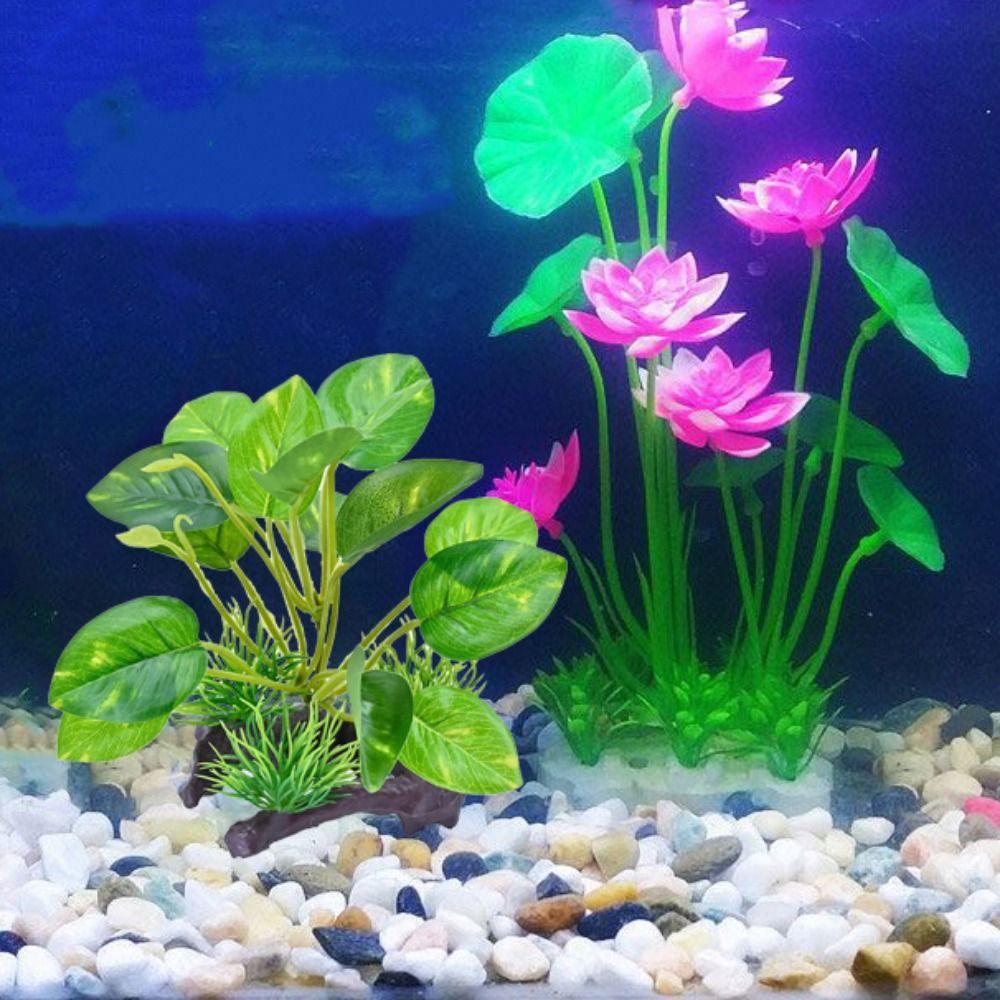 Small Artificial Water Grass Simulation Underwater Plant Aquarium Water Plants Aquariums Landscape