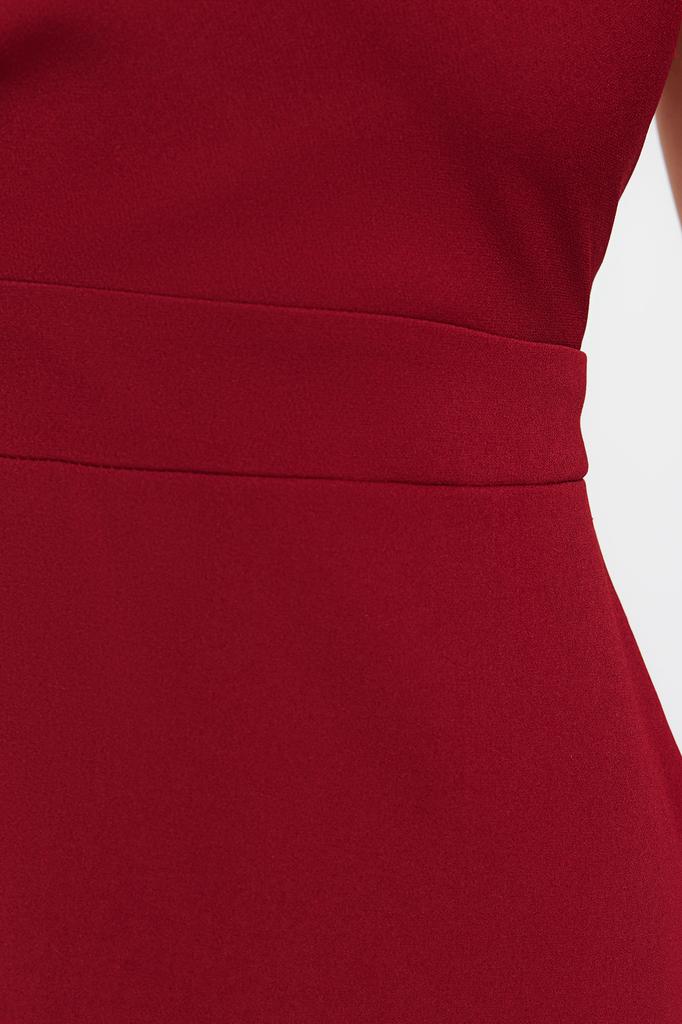 Women's Fashion New Dress Black Double Breasted Woven Evening Dress Evening Dress