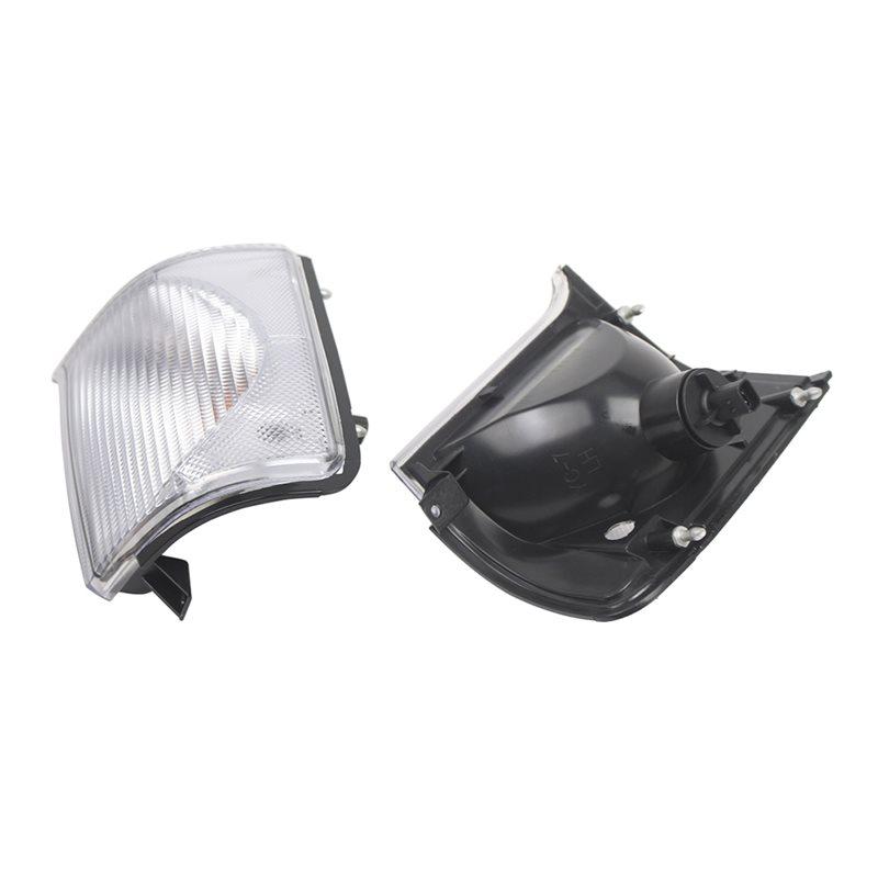 Front Indicator Lamp 1 Pair Corner Light For Land Rover Discovery 2 1999-2002 XBD100880 XBD100870