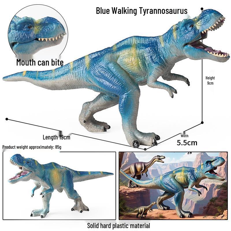 Dinosaur Model Set: T. Rex, Spinosaurus, Mosasaurus, Stegosaurus, Triceratops Cognitive Toys
