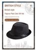 Персонализированная панама в британском стиле - Бумажная солома, Печать логотипа, Идеально для выступлений