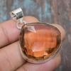 Morganite Gemstone 925 Sterling Silver Handmade Amazing Jewelry Pendant